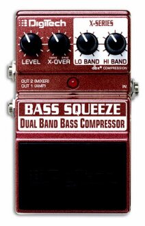 DigiTech Bass Squeeze Compressor Pedal