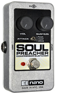 EHX Nano Soul Preacher Compressor Pedal
