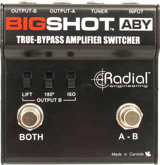 Radial Big Shot ABY True Bypass Switcher