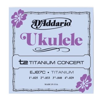 D'Addario Titanium Ukulele Strings