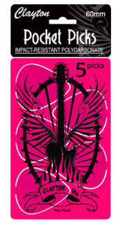 Clayton USA Standard Pocket Guitar Pick