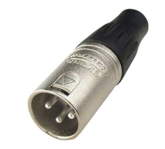 Neutrik NC3MX Male XLR - Silver
