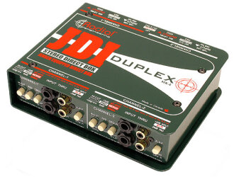 Radial JDI Duplex Stereo Passive DI Box