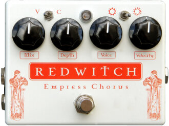 Red Witch Empress Chorus Vibrato Pedal