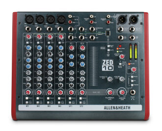 Allen and Heath ZED-10 Mixer with USB