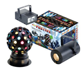 American DJ Festive Light Pak II Package