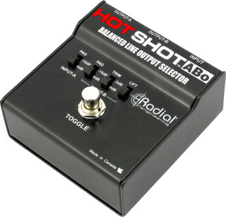 Radial Hot Shot ABo Mic/Line Switcher