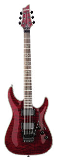 Schecter C1 Hellraiser with Floyd Rose
