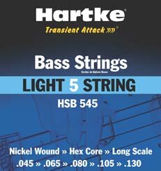Hartke HSB545 Bass Strings (5-String)