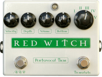 Red Witch Pentavocal Tremolo Pedal