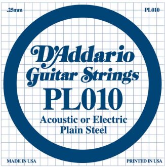 D'Addario Plain Electric Guitar String