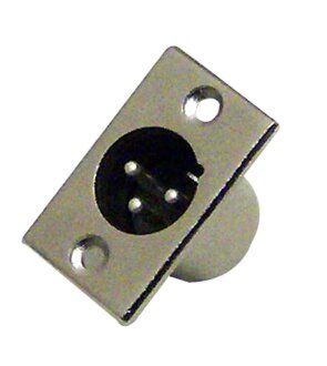 CBI XLR Male Panel Mount