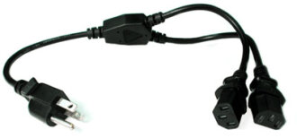 Hosa Dual IEC Power Cable 1