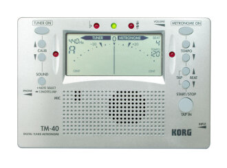 Korg TM40 Chromatic Tuner and Metronome
