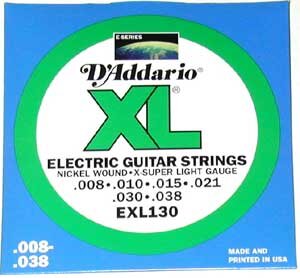 D'Addario EXL130 Electric Guitar Strings