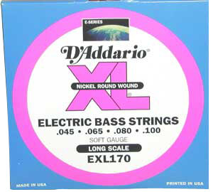 D'Addario EXL170 XL Nickel Bass Strings