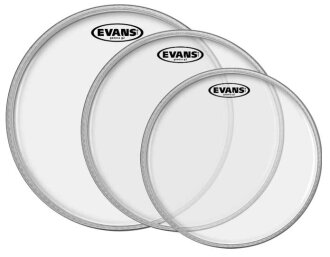 Evans Genera G2 Clear Drumhead Tom Pack