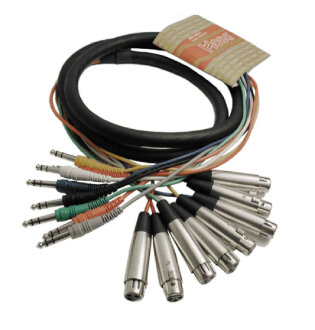 Hosa Snake 8-Channel XLR Female to TRS