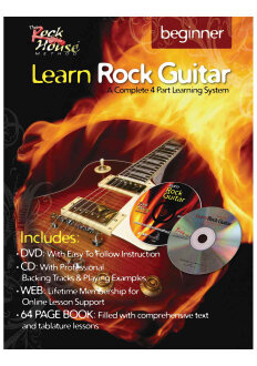 Rock House Beginner Rock Guitar Book