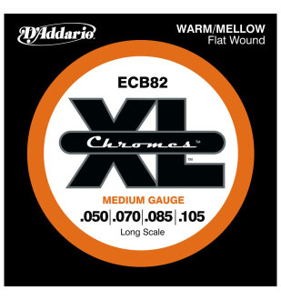 D'Addario ECB82 Flatwound Bass Strings