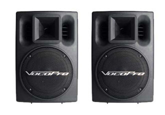 VocoPro PV-802 Powered Vocal Speakers
