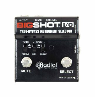 Radial Big Shot IO True Bypass Selector