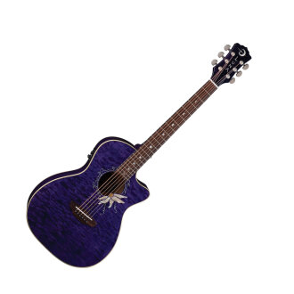 Luna Flora Passionflower Acoustic Guitar