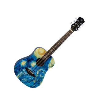 Luna Safari Starry Night Acoustic Guitar