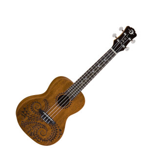 Luna TCMAH Concert Tattoo Ukulele