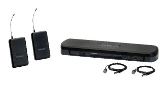 Shure PG188/PG185 Dual Lavalier Wireless