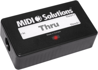 MIDI Solutions Thru 2-Out MIDI Thru Box