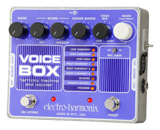 EHX Voice Box Harmony Vocoder Pedal