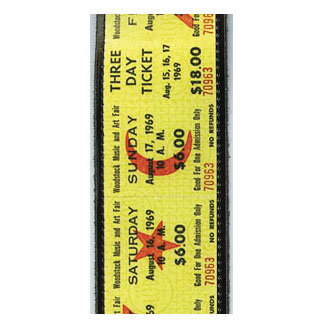 Planet Waves Woodstock Leather Strap