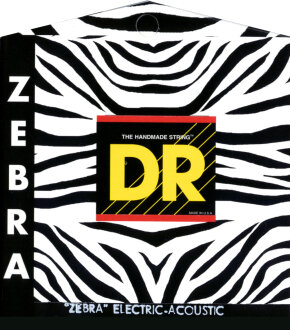 DR Strings ZAE11 Zebra Acoustic Strings