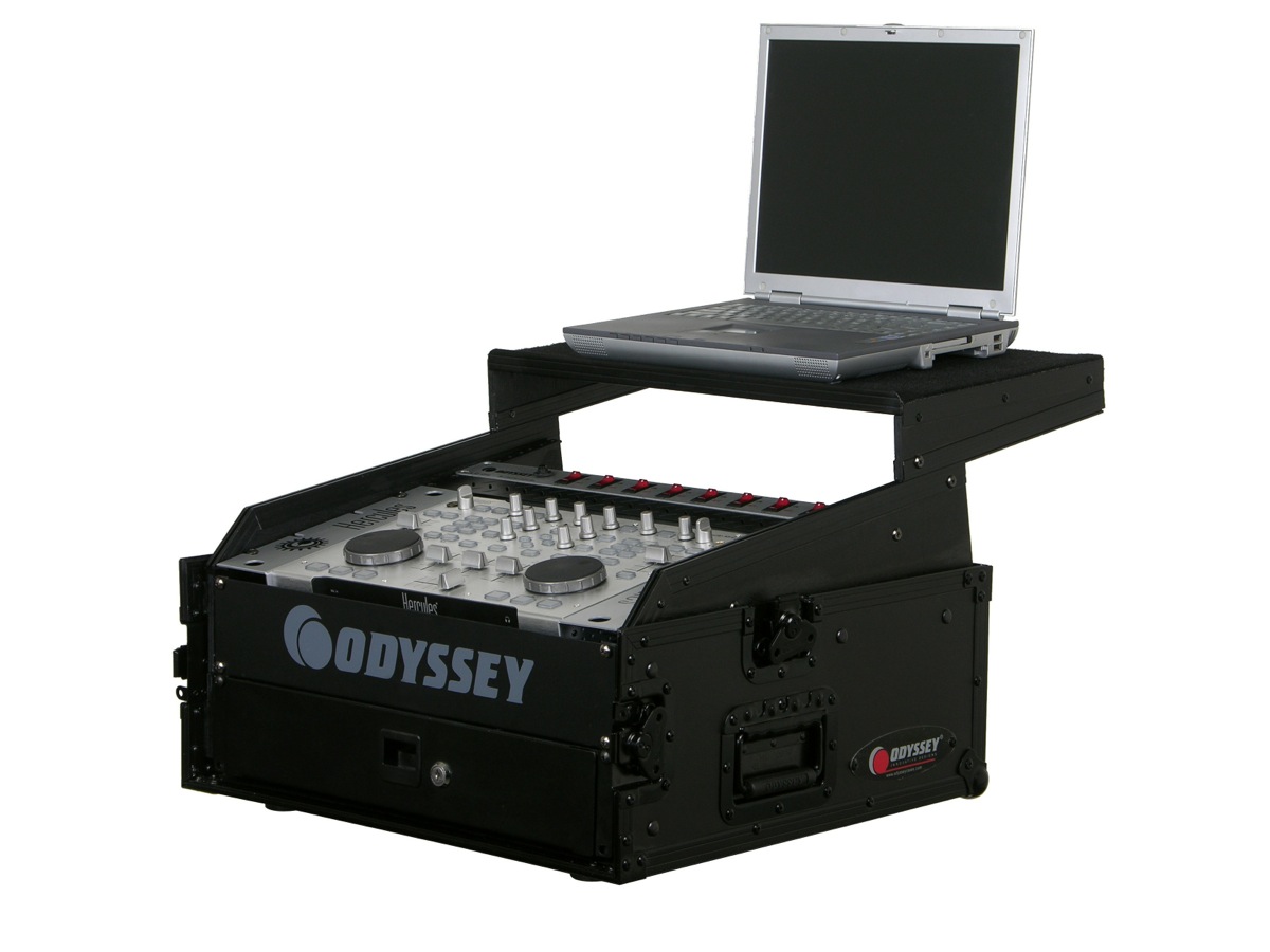 Odyssey Odyssey FRGS802BL Black Label Flight Zone Combo Rack Case