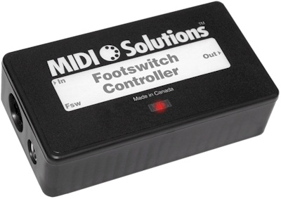 MIDI Solutions MIDI Solutions Foot Switch Controller