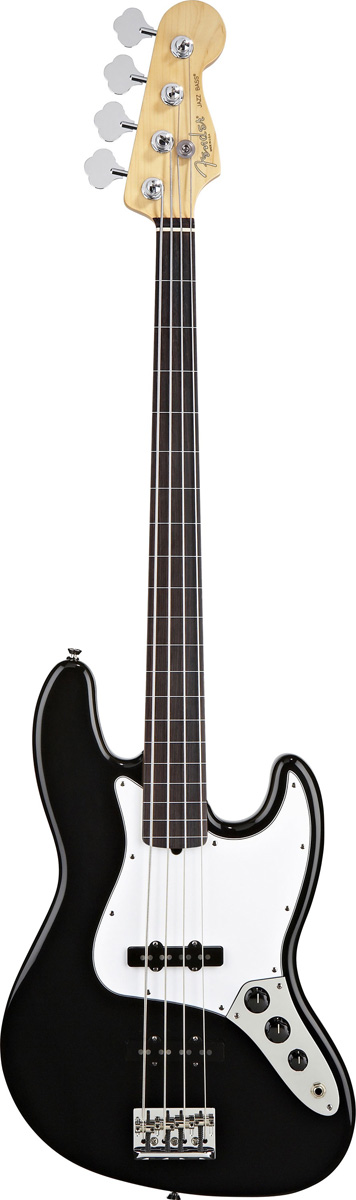 Fender Fender 2012 American STD Jazz Fretless Electric Bass, Rosewood - Black