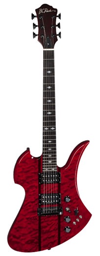 BC Rich BC Rich Mockingbird STQ Electric Guitar - Transparent Red
