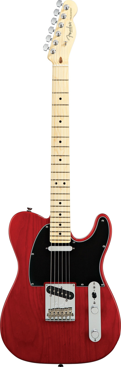 Fender Fender 2012 American Standard Telecaster Electric Guitar, Maple - Crimson Red