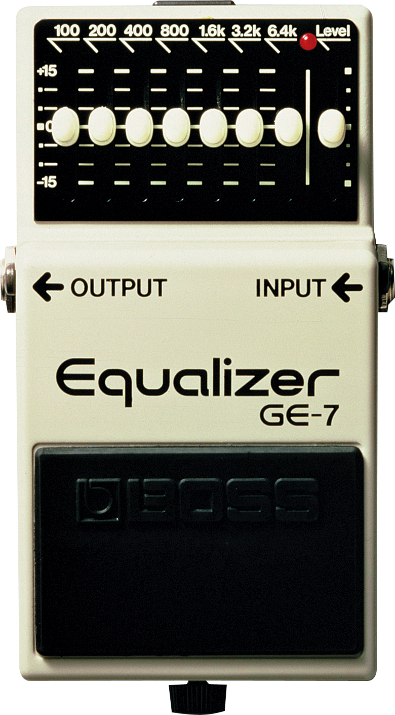 Boss Boss GE-7 Graphic EQ Pedal, 7-Band