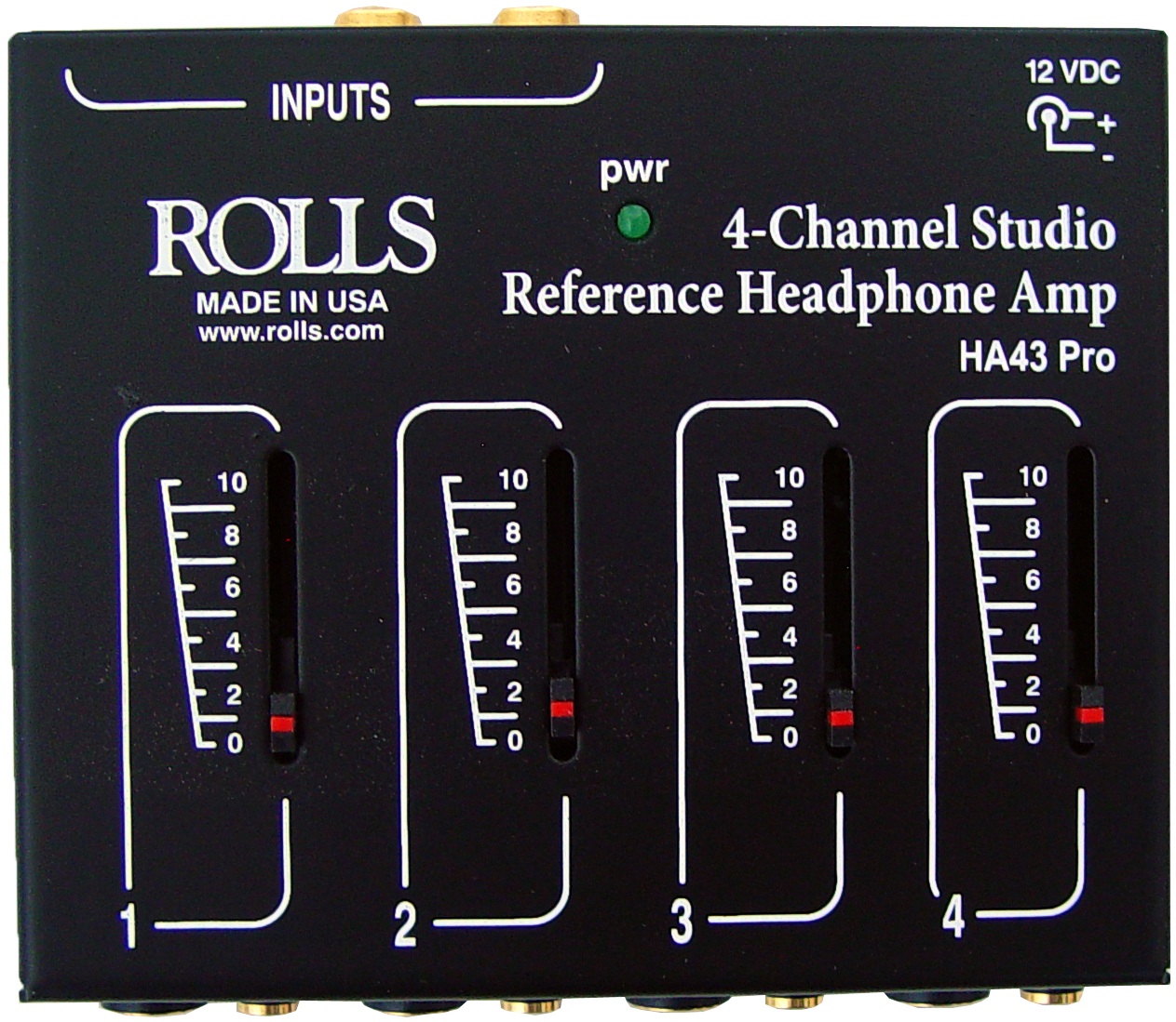 Rolls Rolls HA43 Headphone Amplifier/Mixer