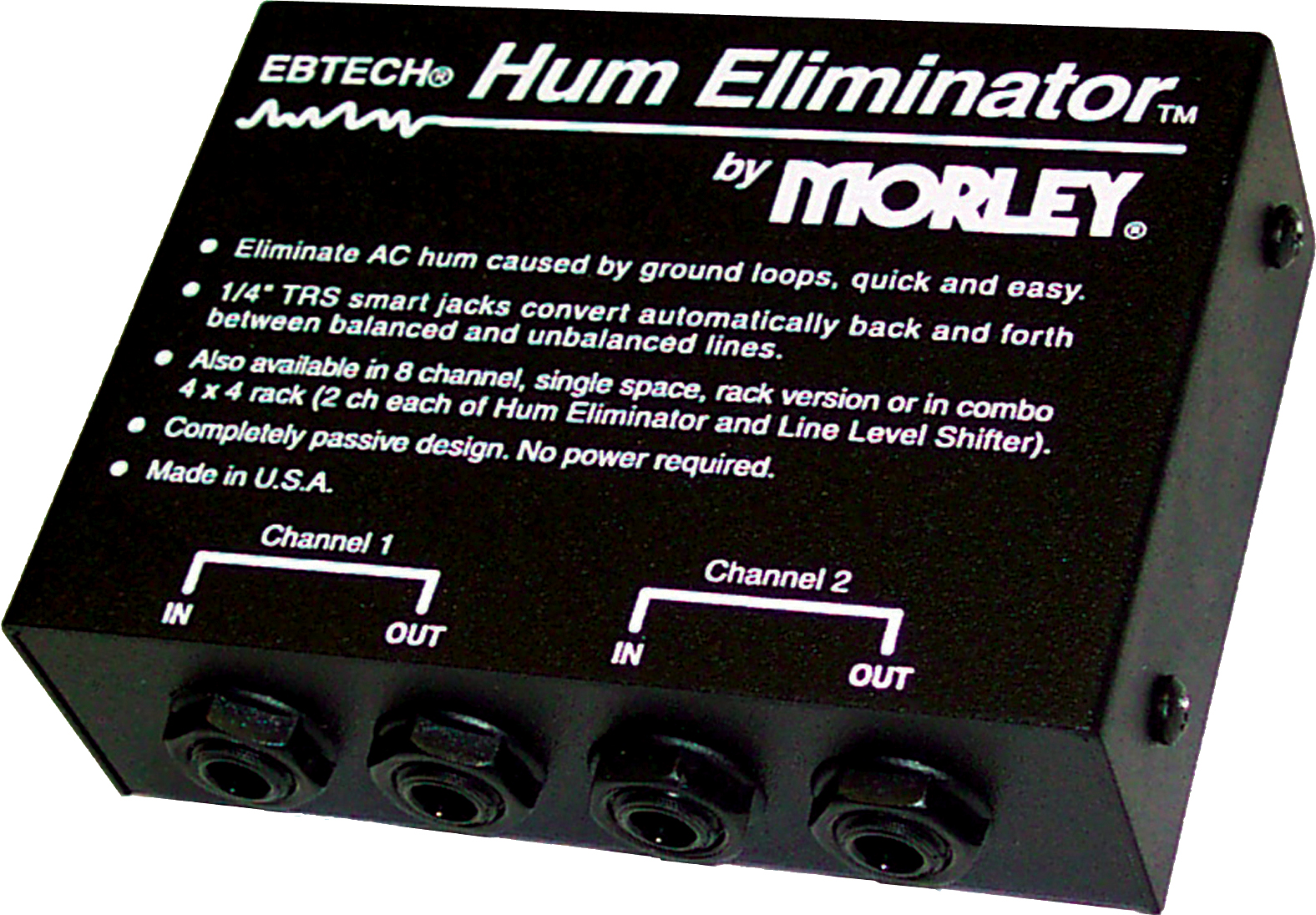 Ebtech EBTech HE2 Hum Eliminator, 2-Channel