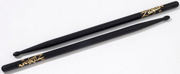 Zildjian Zildjian 5B Wood Tip Drumsticks - Black