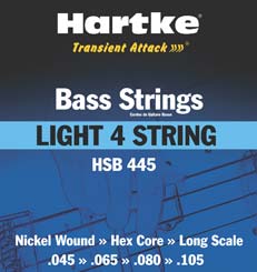 Hartke Hartke HSB445 Bass Strings, Light, 4-String