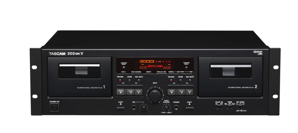 Tascam Tascam 202mkV Professional Dual-Deck Cassette Player/Recorder