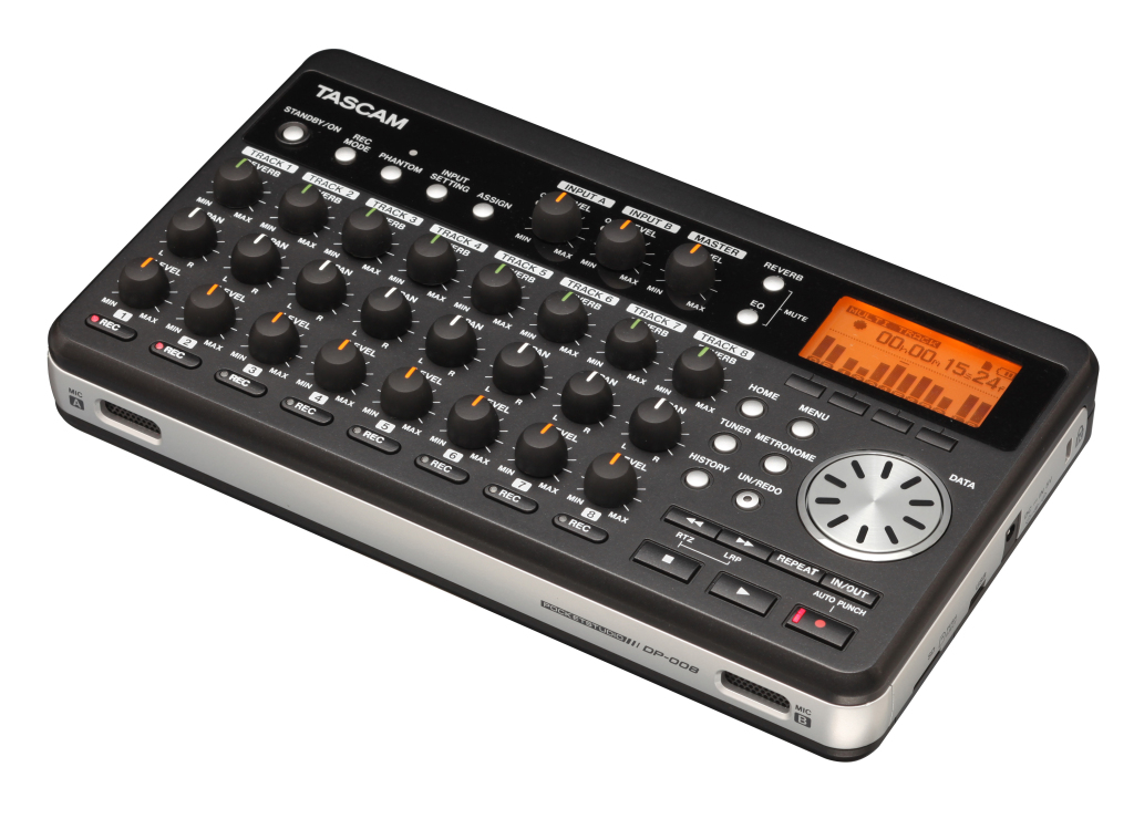 Tascam Tascam Pocketstudio DP-008 Digital 8-Track Recorder