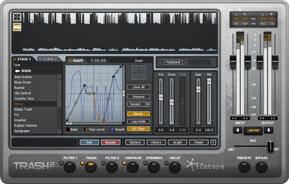 iZotope iZotope Trash 2 Software Effect Plug-In