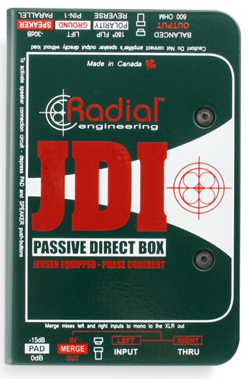 Radial Radial JDI mk3 Passive DI Box
