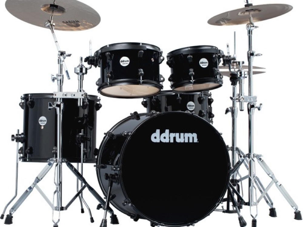 DDrum DDrum JMP522 Journeyman Player 22 Drum Set, 5-Piece - Black