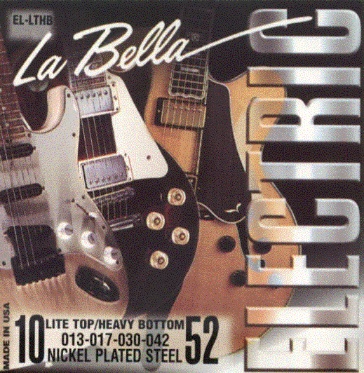 LaBella LaBella Electric Guitar Strings, Nickel (10-52)